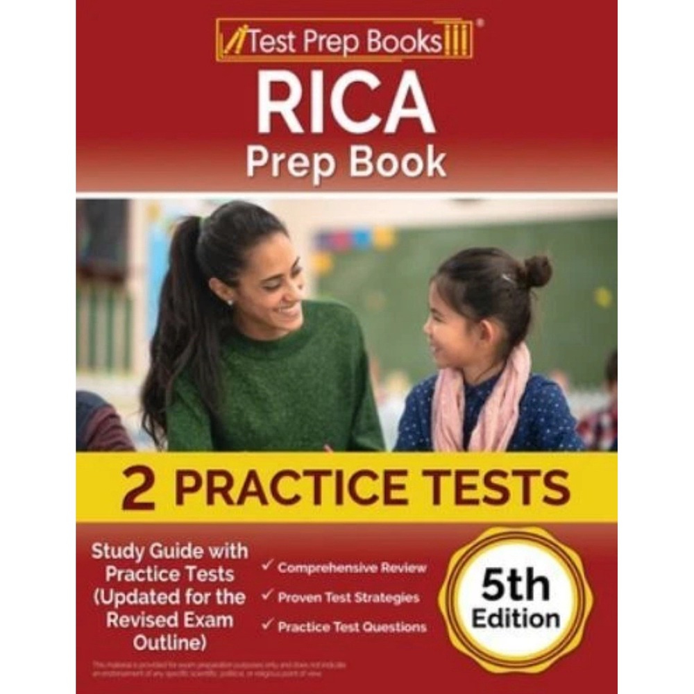 RICA Prep Book Study Guide 5th Edition Practice Tests Joshua Rueda 2021